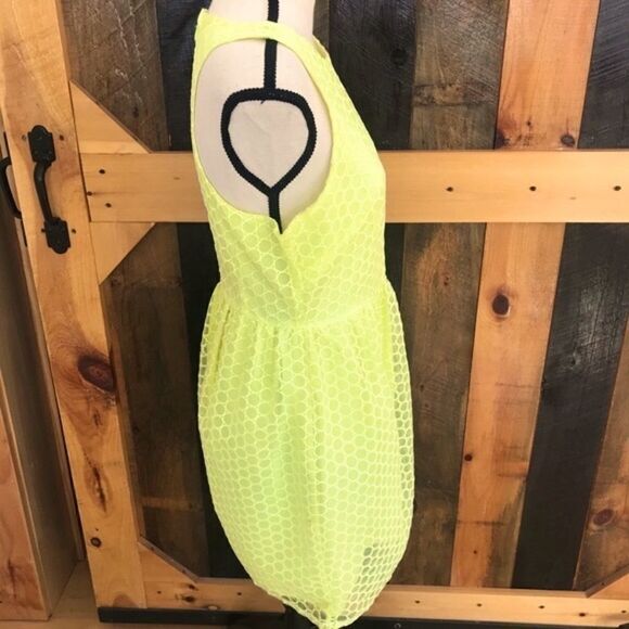 Blue Rain Francesca’s Lemon Yellow Racerback dress - Picture 6 of 9